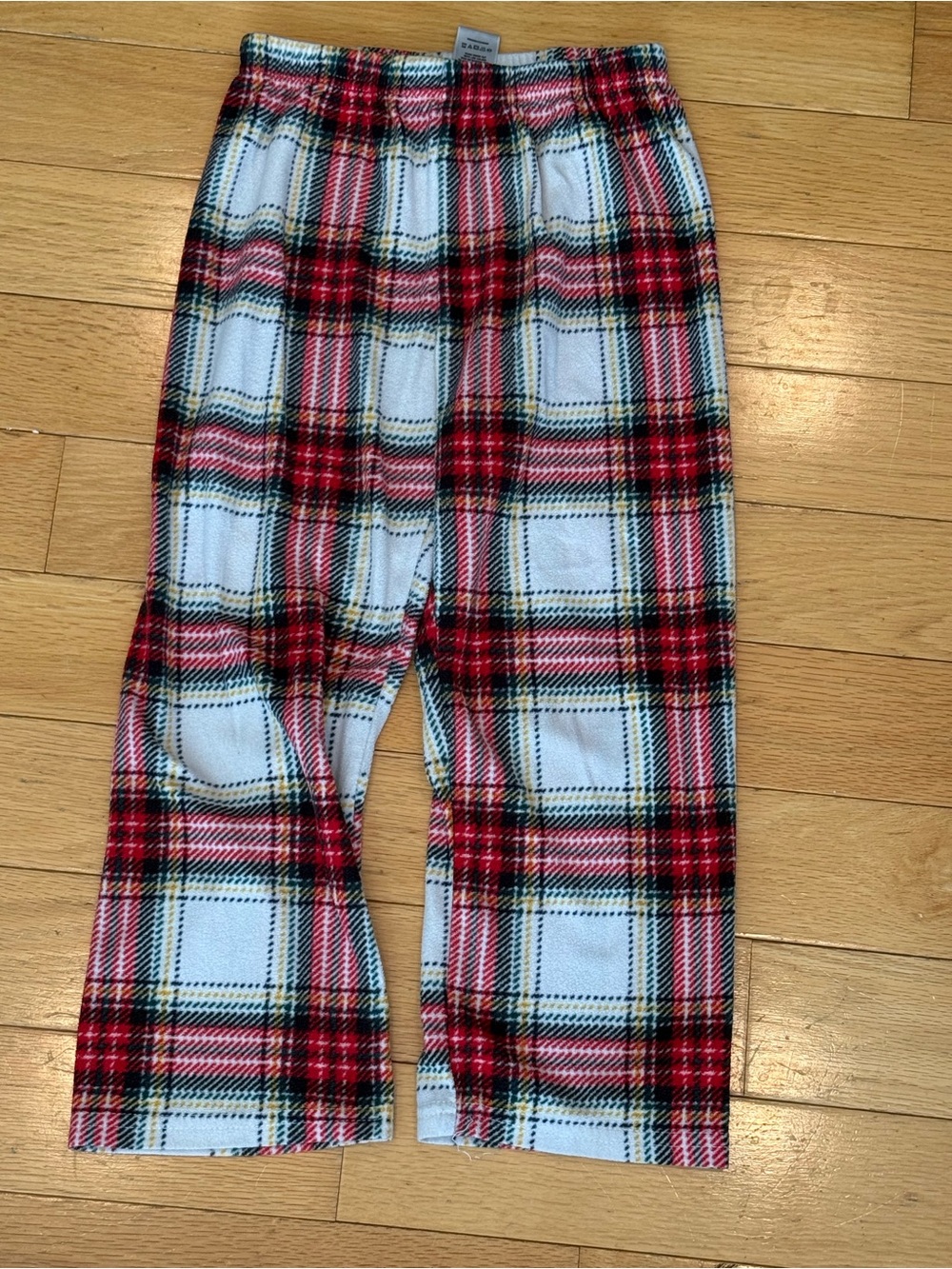 PJ Place Red & White Plaid Pajama Bottoms Size 5/6